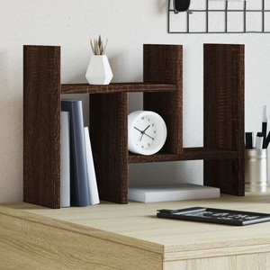 vidaXL, vidaXL Schreibtisch-Organizer Eiche-Optik 34,5x15,5x35,5 Holzwerkstoff