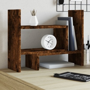 vidaXL, vidaXL Schreibtisch-Organizer Räuchereiche 38,5x17x39 cm Holzwerkstoff