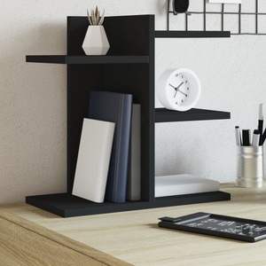 vidaXL, vidaXL Schreibtisch-Organizer Schwarz 42x21,5x42 cm Holzwerkstoff