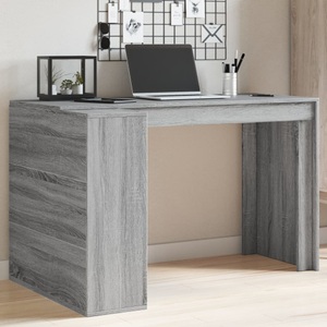 vidaXL, vidaXL Schreibtisch Grau Sonoma 123,5x73,5x75 cm Holzwerkstoff