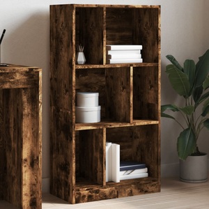 vidaXL, vidaXL Bücherregal Räuchereiche 57x28,5x107,5 cm Holzwerkstoff