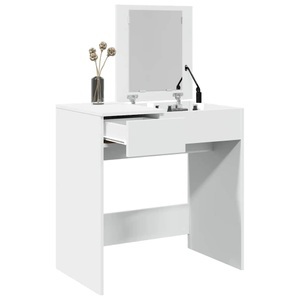 vidaXL, vidaXL Schminktisch mit Spiegel Weiß 73x46,5x120 cm