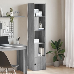 vidaXL, vidaXL Bücherregal Grau Sonoma 40x36x189 cm Holzwerkstoff