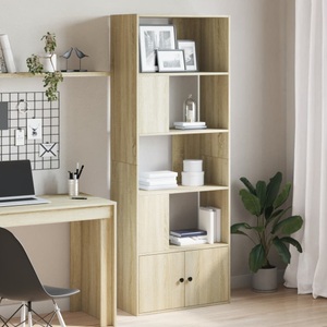 vidaXL, vidaXL Bücherregal Sonoma-Eiche 70x36x189 cm Holzwerkstoff