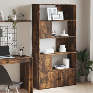 vidaXL, vidaXL Bücherregal Räuchereiche 100x36x189 cm Holzwerkstoff