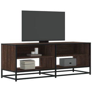 vidaXL, vidaXL TV-Schrank Braun Eiche-Optik 120,5x40x46cm Holzwerkstoff Metall, vidaXL TV-Schrank Braun Eiche-Optik 120,5x40x46cm Holzwerkstoff Metall