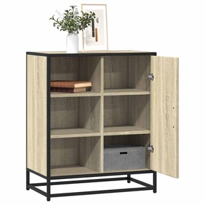vidaXL, vidaXL Sideboard Sonoma-Eiche 62x35x76 cm Holzwerkstoff