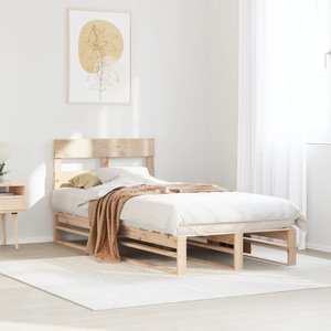 vidaXL, vidaXL Massivholzbett ohne Matratze 90x190 cm Kiefernholz, vidaXL Massivholzbett ohne Matratze 90x190 cm Kiefernholz