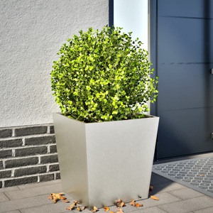 vidaXL, vidaXL Pflanzkübel 50x50x50 cm Edelstahl, vidaXL Pflanzkübel 50x50x50 cm Edelstahl