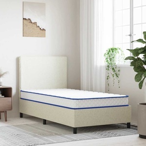 vidaXL, vidaXL Memory-Schaum-Matratze 100x200x17 cm Weiß, vidaXL Memory-Schaum-Matratze 100x200x17 cm Weiß