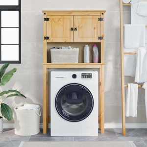 vidaXL, vidaXL Waschmaschinenschrank Corona Massivholz Kiefer