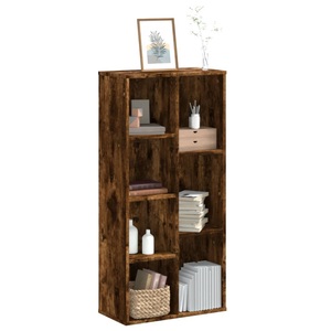 vidaXL, vidaXL Bücherregal Räuchereiche 50x25x105 cm Holzwerkstoff