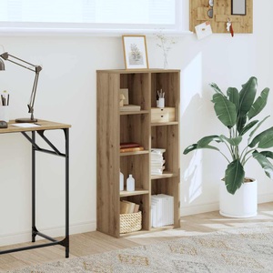 vidaXL, vidaXL Bücherregal Artisan-Eiche 50x25x105 cm Holzwerkstoff