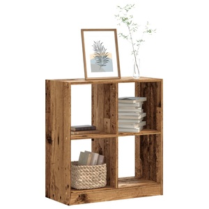 vidaXL, vidaXL Bücherregal Altholz-Optik 68,5x32x75 cm Holzwerkstoff
