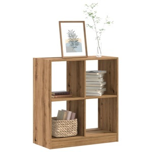 vidaXL, vidaXL Bücherregal Artisan-Eiche 68,5x32x75 cm Holzwerkstoff, vidaXL Bücherregal Artisan-Eiche 68,5x32x75 cm Holzwerkstoff