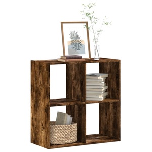 vidaXL, vidaXL Bücherregal Räuchereiche 68,5x32x68,5 cm Holzwerkstoff