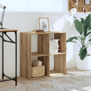 vidaXL, vidaXL Bücherregal Artisan-Eiche 68,5x32x68,5 cm Holzwerkstoff