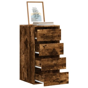 vidaXL, vidaXL Kommode Räuchereiche 40x41x76 cm Holzwerkstoff