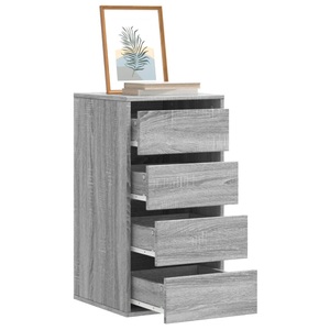 vidaXL, vidaXL Kommode Grau Sonoma 40x41x76 cm Holzwerkstoff