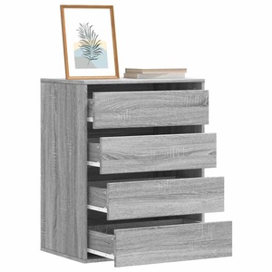 vidaXL, vidaXL Kommode Grau Sonoma 60x41x76 cm Holzwerkstoff