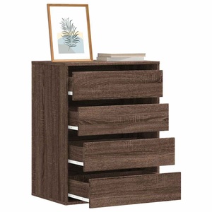 vidaXL, vidaXL Kommode Braun Eichen-Optik 60x41x76 cm Holzwerkstoff
