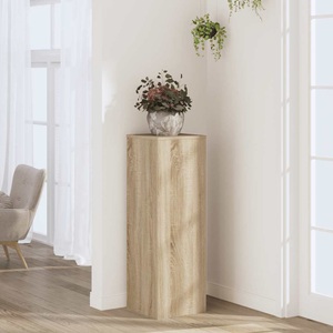 vidaXL, vidaXL Pflanzenständer Sonoma-Eiche 33x33x100 cm Holzwerkstoff