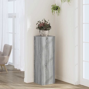 vidaXL, vidaXL Pflanzenständer Grau Sonoma 33x33x100 cm Holzwerkstoff