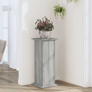 vidaXL, vidaXL Pflanzenständer Grau Sonoma 33x33x80 cm Holzwerkstoff