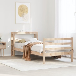 vidaXL, vidaXL Massivholzbett ohne Matratze 100x200 cm Kiefernholz