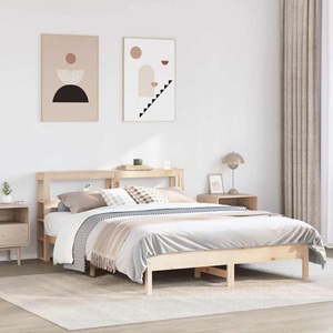 vidaXL, vidaXL Massivholzbett ohne Matratze 160x200 cm Kiefernholz