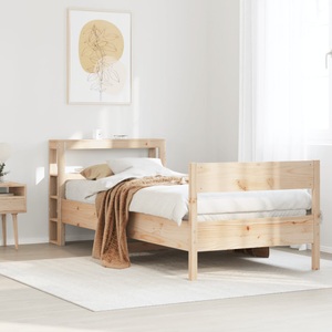 vidaXL, vidaXL Massivholzbett ohne Matratze 100x200 cm Kiefernholz