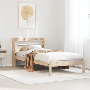 vidaXL, vidaXL Massivholzbett ohne Matratze 100x200 cm Kiefernholz