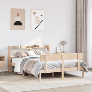vidaXL, vidaXL Massivholzbett ohne Matratze 120x200 cm Kiefernholz, vidaXL Massivholzbett ohne Matratze 120x200 cm Kiefernholz
