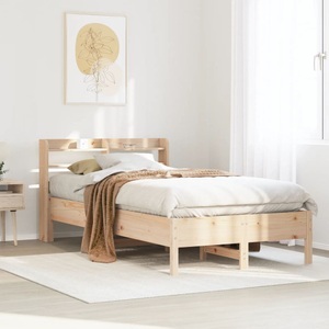 vidaXL, vidaXL Massivholzbett ohne Matratze 120x190 cm Kiefernholz