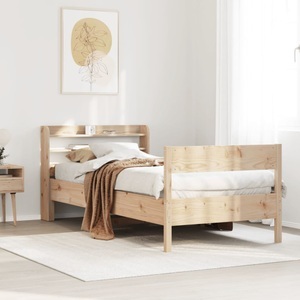 vidaXL, vidaXL Massivholzbett ohne Matratze 100x200 cm Kiefernholz