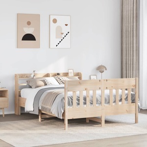 vidaXL, vidaXL Massivholzbett ohne Matratze 160x200 cm Kiefernholz, vidaXL Massivholzbett ohne Matratze 160x200 cm Kiefernholz
