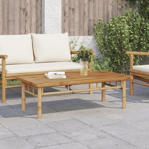vidaXL, vidaXL Couchtisch 110x55x35 cm Bambus, vidaXL Couchtisch 110x55x35 cm Bambus
