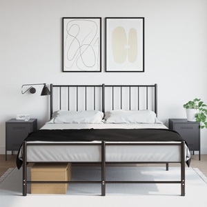 vidaXL, vidaXL Nachttische 2 Stk. Anthrazit 36x39x50,5 cm Stahl
