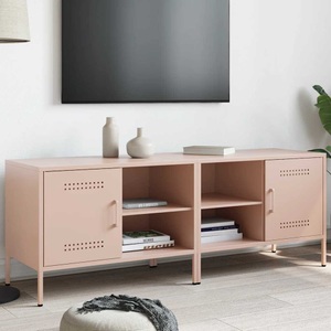 vidaXL, vidaXL TV-Schränke 2 Stk. Rosa 68x39x50,5 cm Stahl