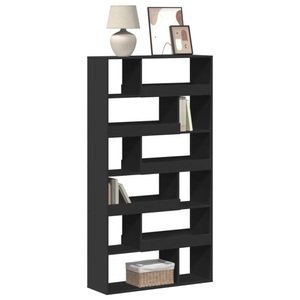 vidaXL, vidaXL Bücherregal Schwarz 100x33x187,5 cm Holzwerkstoff