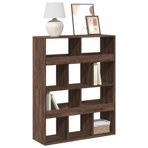 vidaXL, vidaXL Bücherregal Eichen-Optik 100x33x125,5 cm Holzwerkstoff
