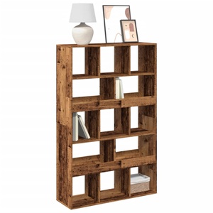 vidaXL, vidaXL Bücherregal Altholz-Optik 100x33x156,5 cm Holzwerkstoff