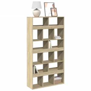 vidaXL, vidaXL Bücherregal Sonoma-Eiche 100x33x187,5 cm Holzwerkstoff
