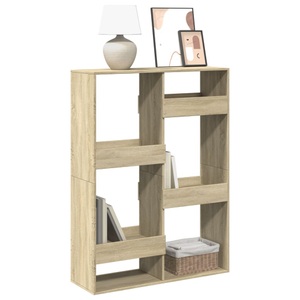 vidaXL, vidaXL Bücherregal Sonoma-Eiche 100x33x135 cm Holzwerkstoff