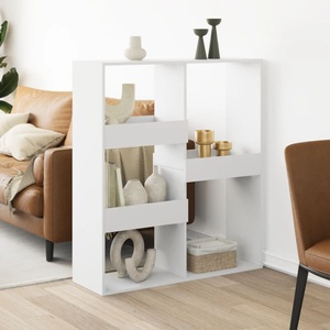 vidaXL, vidaXL Raumteiler Weiß 100x33x115 cm Holzwerkstoff, vidaXL Raumteiler Weiß 100x33x115 cm Holzwerkstoff