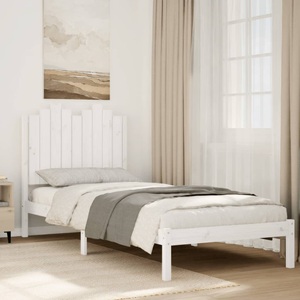 vidaXL, vidaXL Massivholzbett Extra Lang ohne Matratze Weiß 100x210 cm