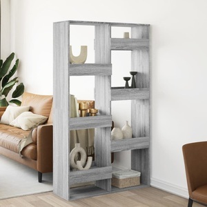 vidaXL, vidaXL Raumteiler Grau Sonoma 100x33x175 cm Holzwerkstoff, vidaXL Raumteiler Grau Sonoma 100x33x175 cm Holzwerkstoff