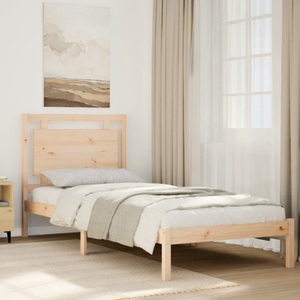 vidaXL, vidaXL Massivholzbett Extra Lang ohne Matratze 90x210 cm