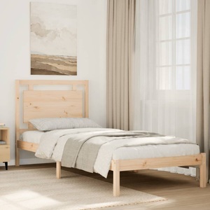vidaXL, vidaXL Massivholzbett Extra Lang ohne Matratze 100x210 cm