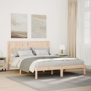 vidaXL, vidaXL Massivholzbett Extra Lang ohne Matratze 160x220 cm